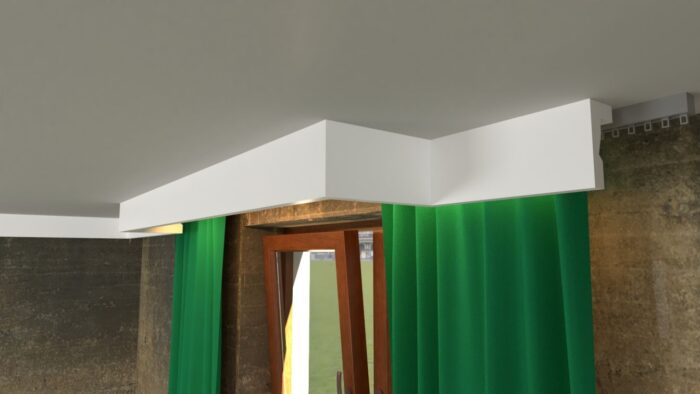 Listwa karniszowa 15KAR LED