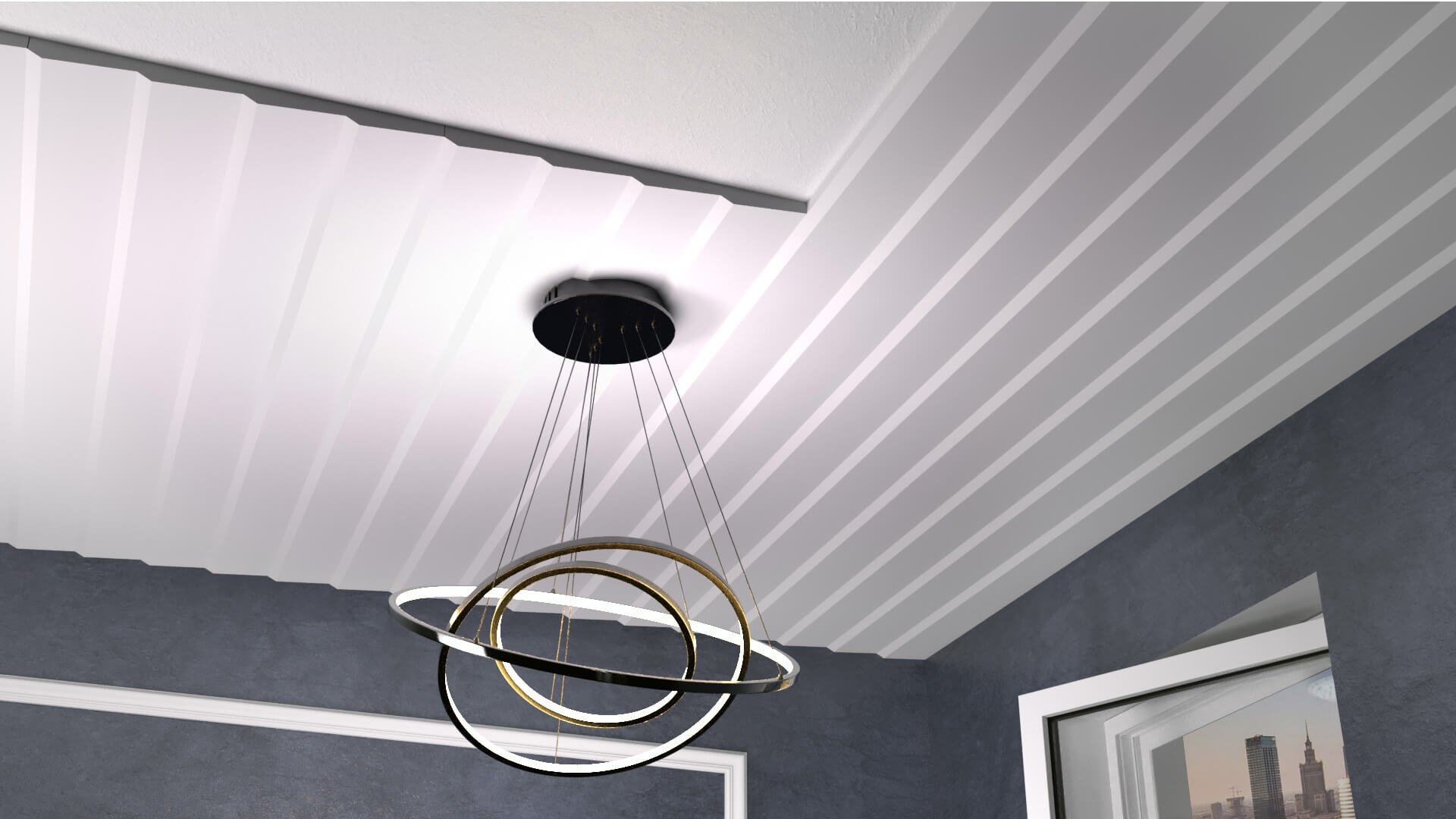 Panel sufitowy 3D PS-6